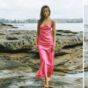 *OUT OF STOCK* Sabo skirt rouge slip dress